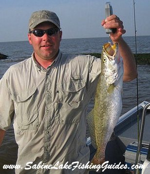 Sabine Lake fishing - Trout